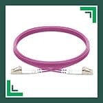 Fiber Optic Patch Cord Multi Mode LC-LC-UPC Duplex LSZH OM4