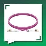 Fiber Optic Patch Cord Multi Mode LC-LC-UPC Duplex LSZH OM4