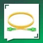 Fiber Optic Patch Cord Single Mode SC-SC-APC simplex LSZH