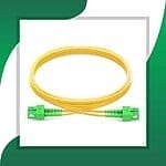 Fiber Optic Patch Cord Single Mode SC-SC-APC simplex LSZH