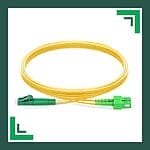 Fiber Optic Patch Cord Single Mode SC-LC-APC Duplex LSZH