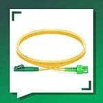 Fiber Optic Patch Cord Single Mode SC-LC-APC Duplex LSZH