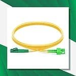 Fiber Optic Patch Cord Single Mode SC-LC-APC Duplex LSZH
