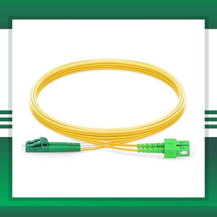 OS2 Fiber Optic Patch Cord Fiber Optic Patch Cord Single Mode SC-LC-APC Duplex LSZH