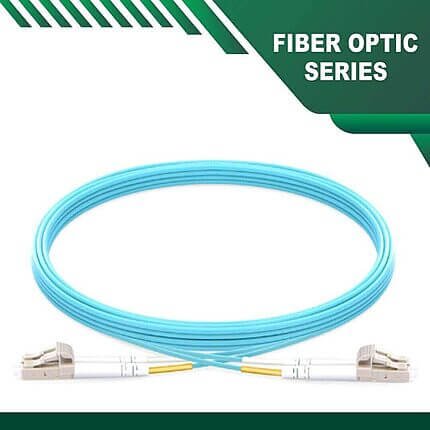 lc to lc upc duplex om3 fiber patch cord lszh multimode 1-100 meter