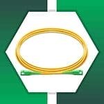 Fiber Optic Patch Cord Single Mode SC-SC-APC simplex LSZH