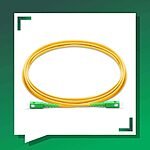 sc to lc apc duplex fiber patch cord lszh single mode 1-100