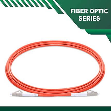 lc to lc upc simplex om2 fiber patch cord lszh multimode 1-100 meter