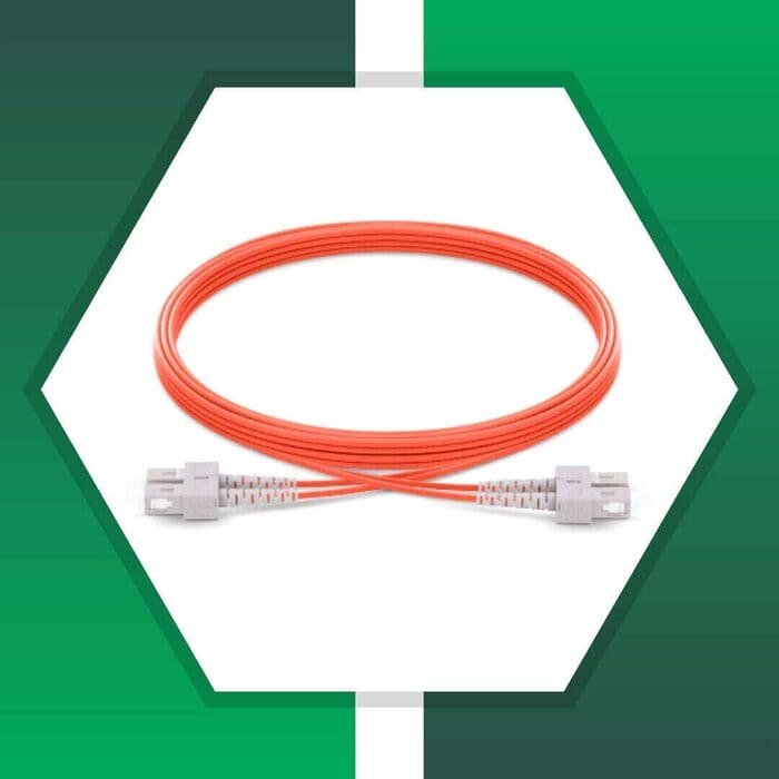 Fiber Optic Patch Cord Multi Mode SC-SC-UPC Duplex LSZH OM2