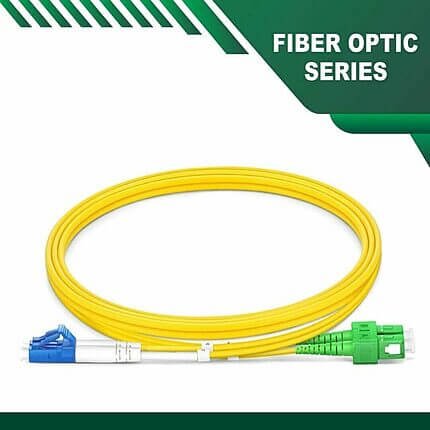 sc apc to lc upc duplex fiber patch cord lszh single mode 1-