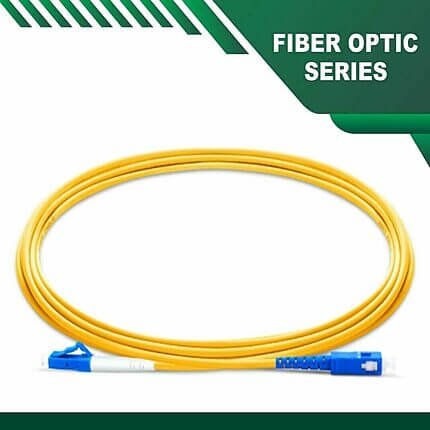 sc to lc upc simplex fiber patch cord lszh single mode 1-100
