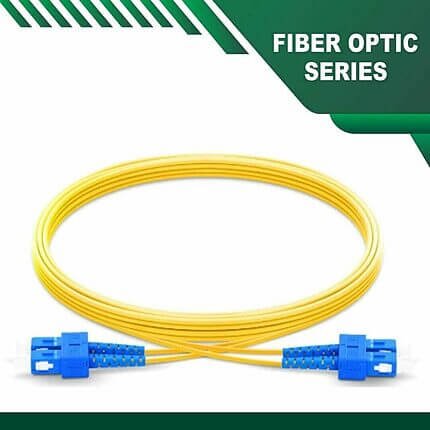 sc to sc upc duplex fiber patch cord lszh single mode 1-100 meter
