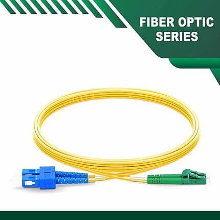 lc apc to sc upc duplex fiber patch cord lszh single mode 1-