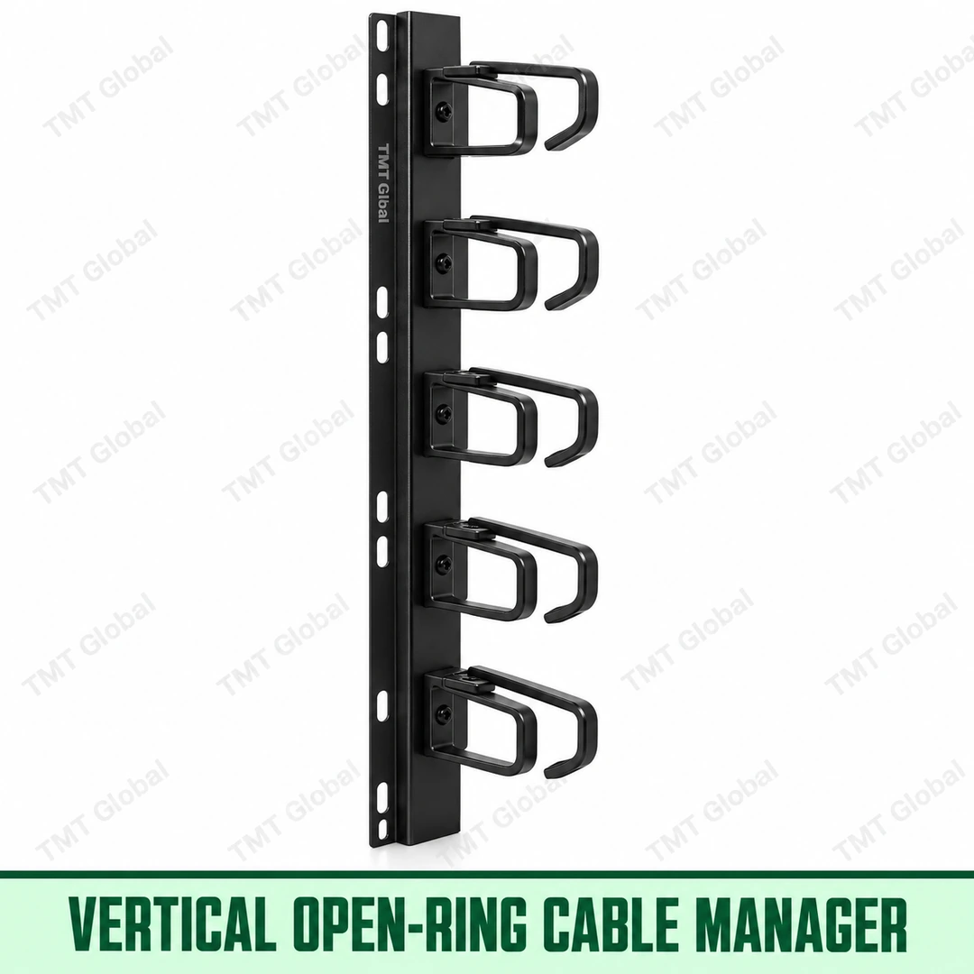 Vertical Open-Ring Cable Manager Vertical Open-Ring Cable Manager