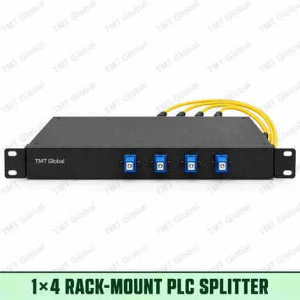 1x4 19-inch rack-mount PLC splitter, TMT Global