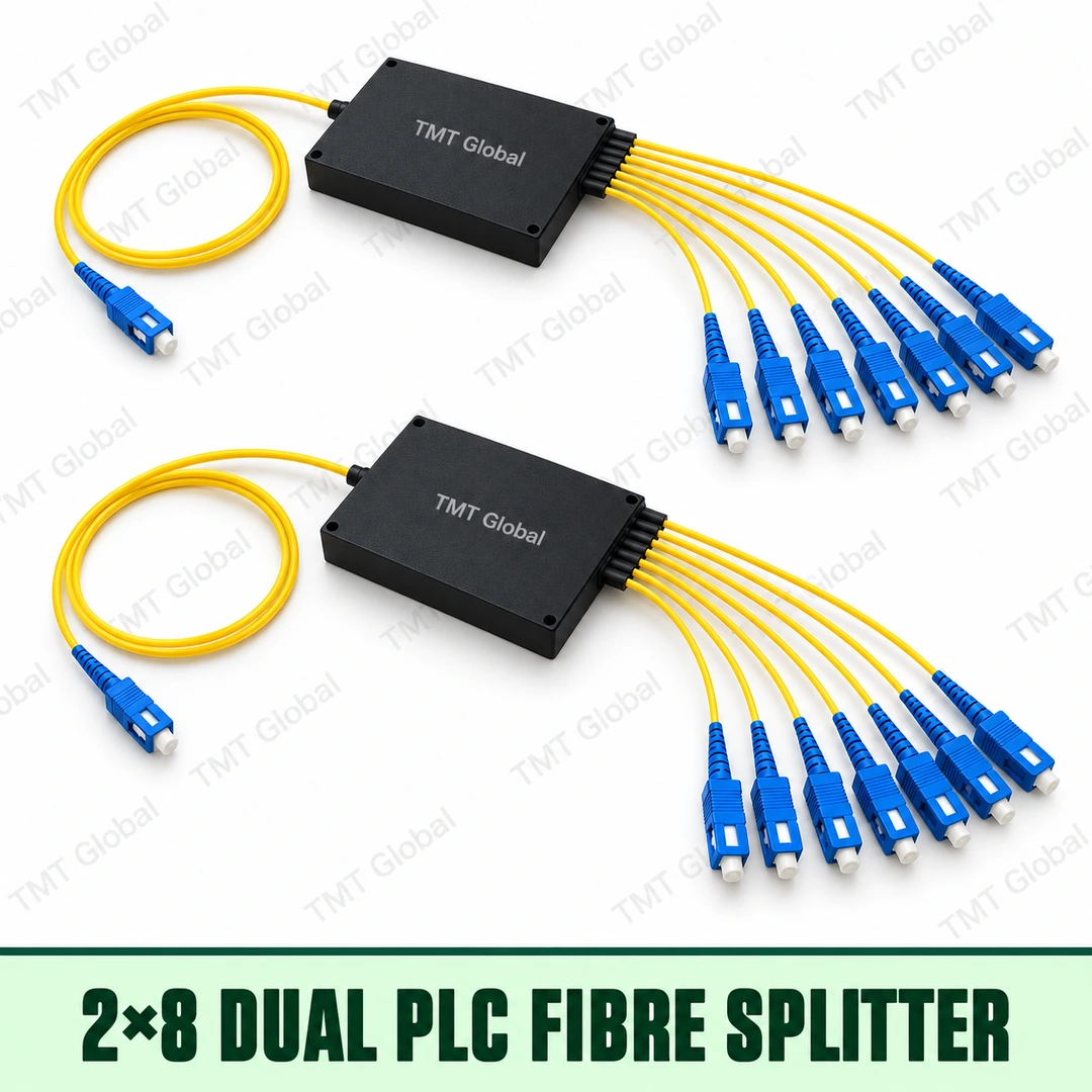 2x8 dual PLC splitter, TMT Global 2x8 dual PLC splitter, TMT Global