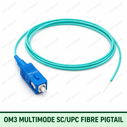 OM3 multimode SC UPC fibre pigtail by TMT Global