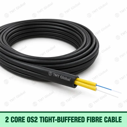 2 Core OS2 / G.652.D Tight-buffered distribution cable by TMT Global