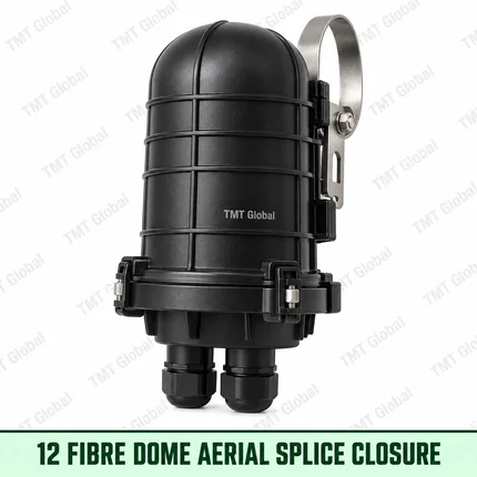 12-fibre dome aerial splice closure, TMT Global