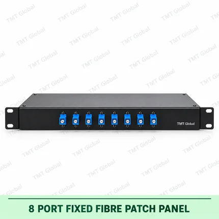 8-port fixed fibre patch panel, TMT Global