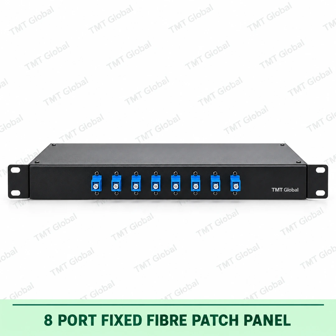 8-port fixed fibre patch panel, TMT Global 8-port fixed fibre patch panel, TMT Global