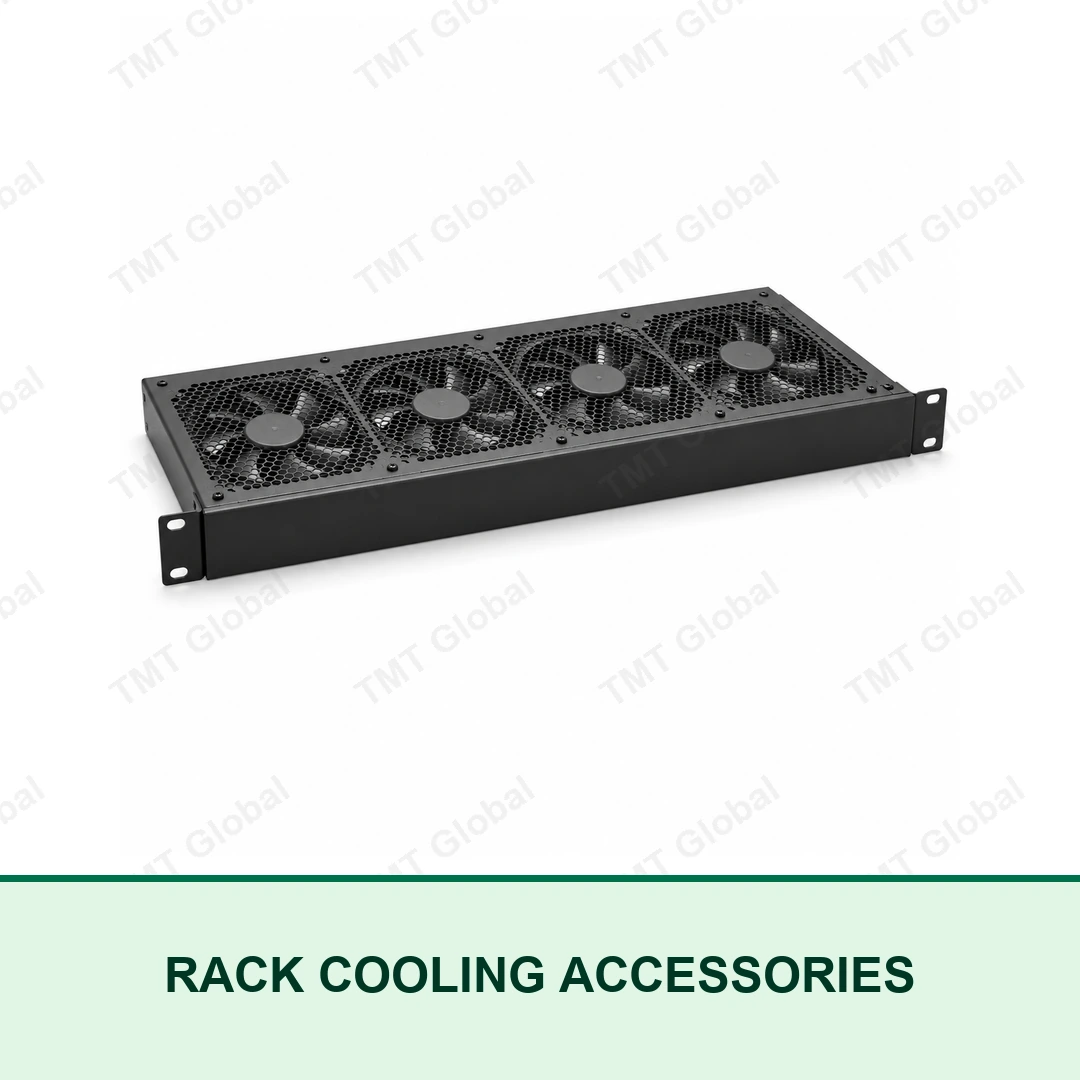 TMT Global four-fan 19-inch rack cooling tray accessory TMT Global four-fan 19-inch rack cooling tray accessory