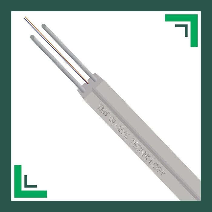 FTTH fiber optic Drop cable 2 Core single mode G.657/A1/A2
