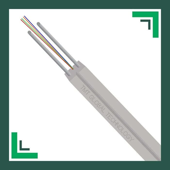 FTTH fiber optic Drop cable 4 Core single mode G.657/A1/A2