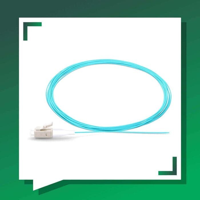 Fiber Pigtail OM3 Multi Mode SC-UPC Connector LSZH 1m
