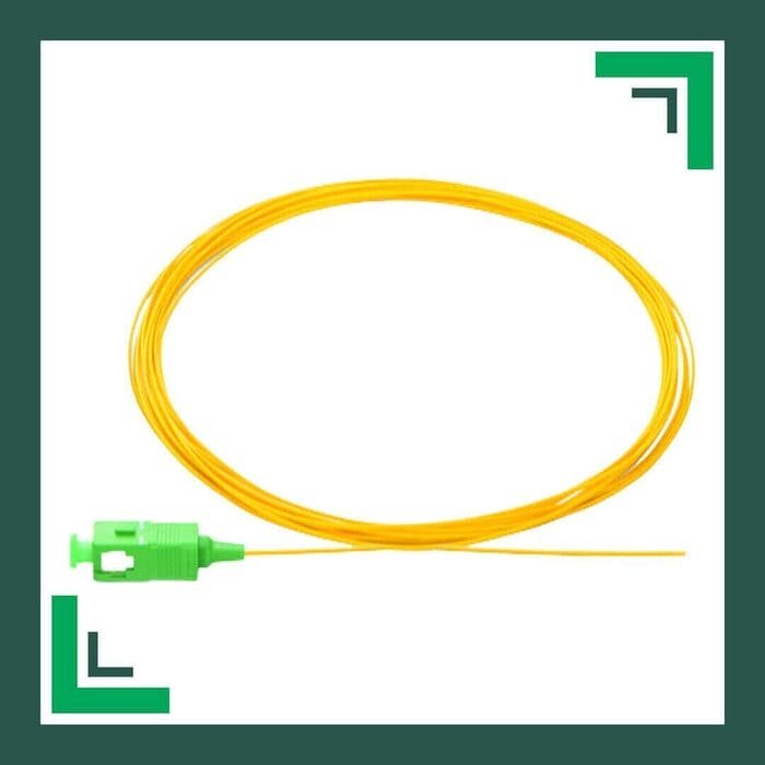 Fiber Pigtail Single Mode SC-APC Connector LSZH 1m