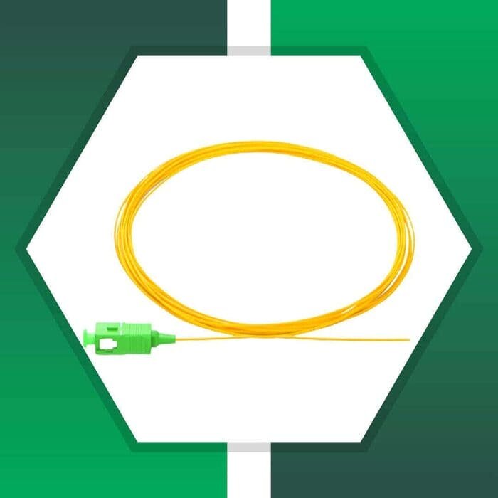Fiber Pigtail Single Mode SC-APC Connector LSZH 1m