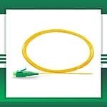 Fiber Pigtail Single Mode LC-APC Connector LSZH 1m