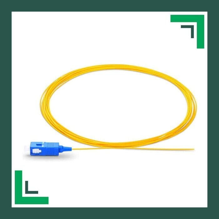 Fiber Pigtail Single Mode SC-UPC Connector LSZH 1m