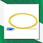 Fiber Pigtail Single Mode SC-UPC Connector LSZH 1m