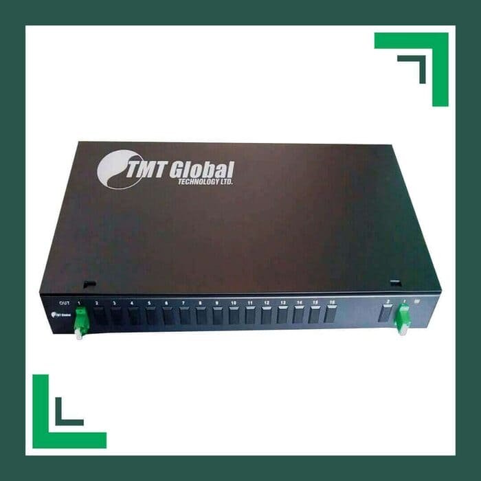 Fiber Optic Splitter LC-APC Rack Mounted 2X2