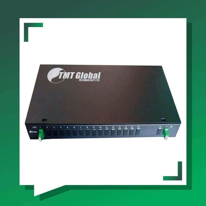 Fiber Optic Splitter LC-APC Rack Mounted 2X2