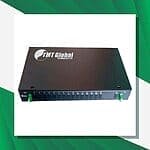 Fiber Optic Splitter LC-APC Rack Mounted 2X2