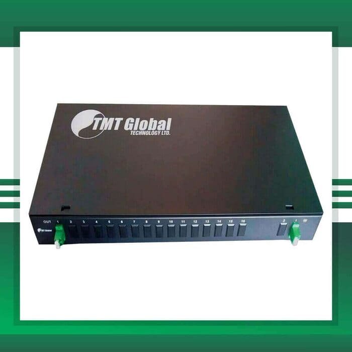 Fiber Optic Splitter LC-APC Rack Mounted 2X2