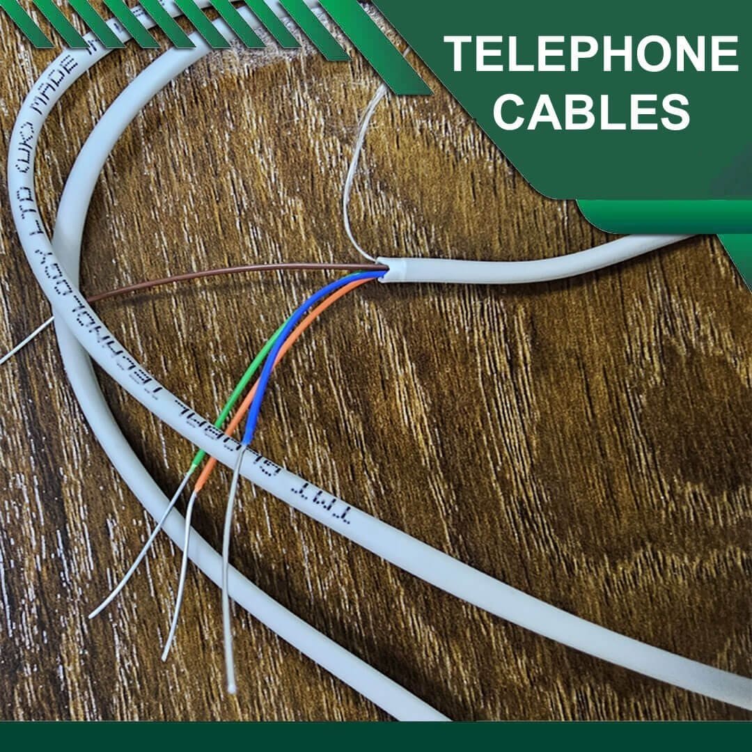 CAT3 UTP 24 AWG 2 Pair 4 core Telephone Cable CAT3 UTP 24 AWG 2 Pair 4 core Telephone Cable