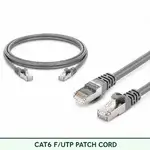 Cat6 F/UTP 6X3SMFLXXX Series | 23 AWG Network Patch Cord grey color