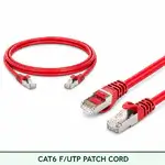 Cat6 F/UTP 6X3SMFLXXX Series | 23 AWG Network Patch Cord red color