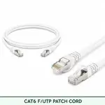 Cat6 F/UTP 6X3SMFLXXX Series | 23 AWG Network Patch Cord white color