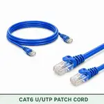 Cat6 U/UTP 6X3PMULXXX Series | 23 AWG Network Patch Cord blue color