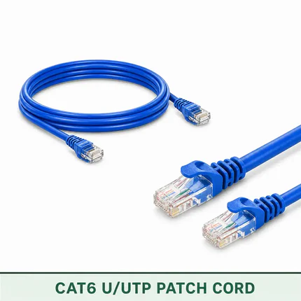 Cat6 U/UTP 6X3PMULXXX Series | 23 AWG Network Patch Cord blue color