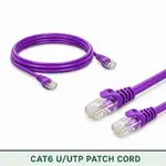 Cat6 U/UTP 6X3PMULXXX Series | 23 AWG Network Patch Cord violet color