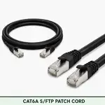 Cat6A S/FTP 6A3SMSLXXX Series | 23 AWG Network Patch Cord black color