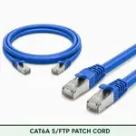 Cat6A S/FTP 6A3SMSLXXX Series | 23 AWG Network Patch Cord blue color