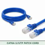Cat6A U/UTP 6A3PMULXXX Series | 23 AWG Network Patch Cord blue color